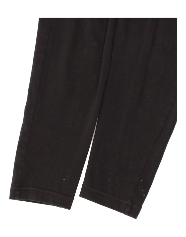 ADIDAS Womens Leggings UK 14 Medium Black Vintage Adidas and Second-Hand Adidas from Messina Hembry 