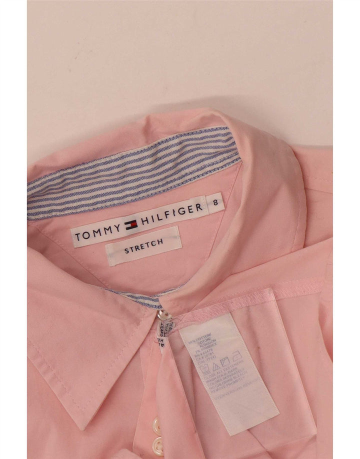 Cămașă Tommy Hilfiger pentru femei US 8 Medium Pink Bumbac