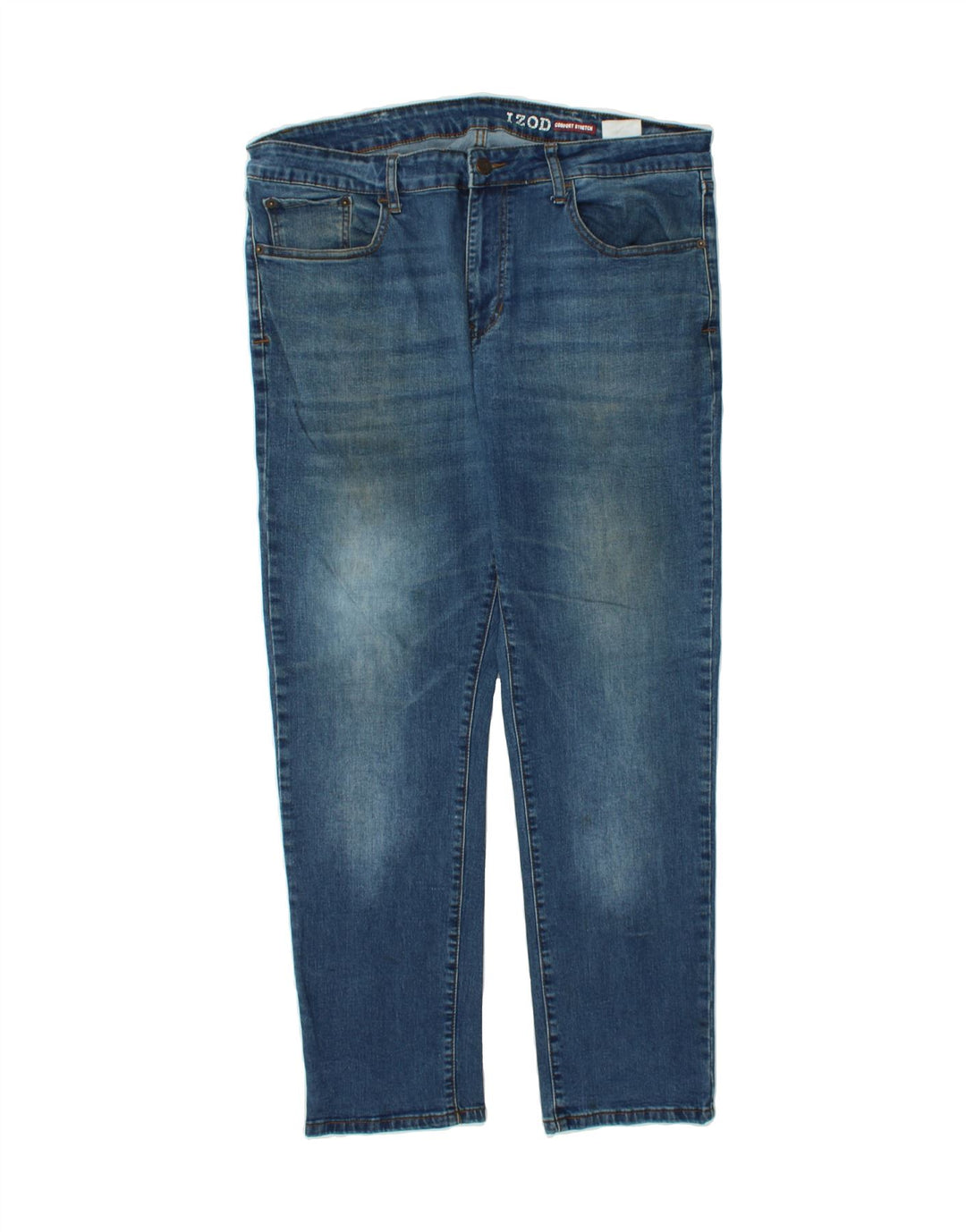 IZOD Mens Stretch Comfort Fit Slim Jeans W38 L31  Blue Vintage Izod and Second-Hand Izod from Messina Hembry 