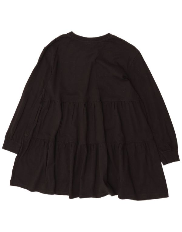Rochie cu mâneci lungi Zara pentru femei UK 14 Medium Black