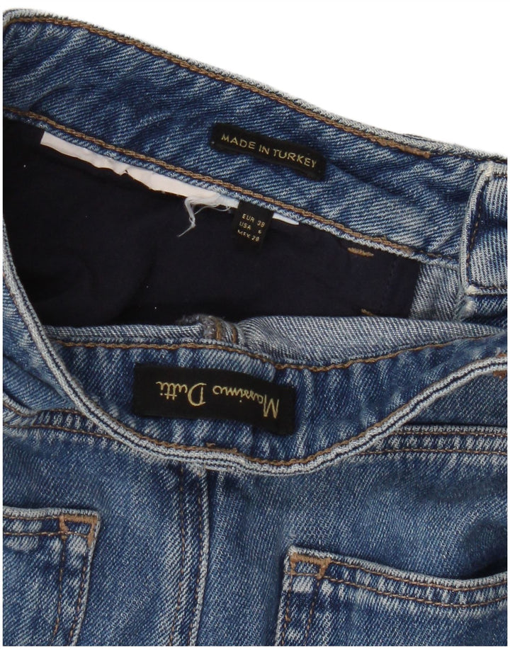 Bermude Massimo Dutti pentru damă, pantaloni scurți din denim EU 38 Small W28 Blue