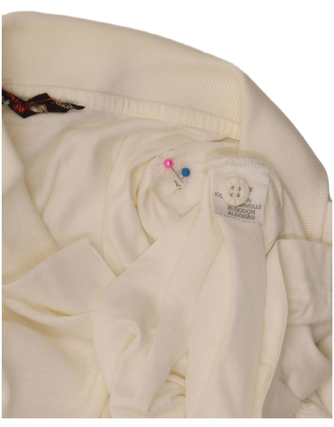 PAUL & SHARK Mens Polo Shirt Large White Cotton