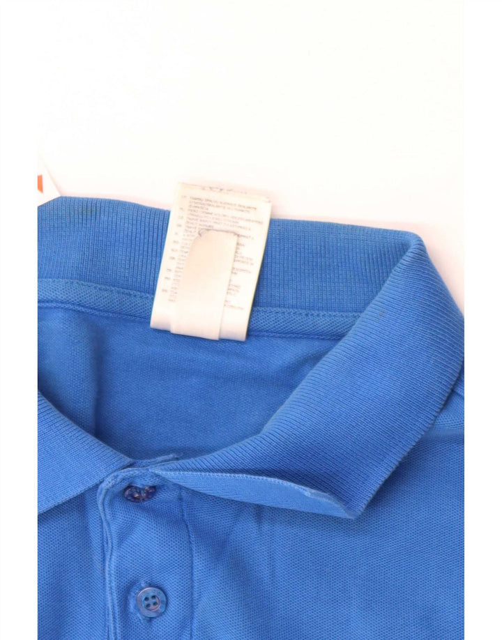 Tricou polo pentru bărbați Adidas 2XL, bumbac albastru