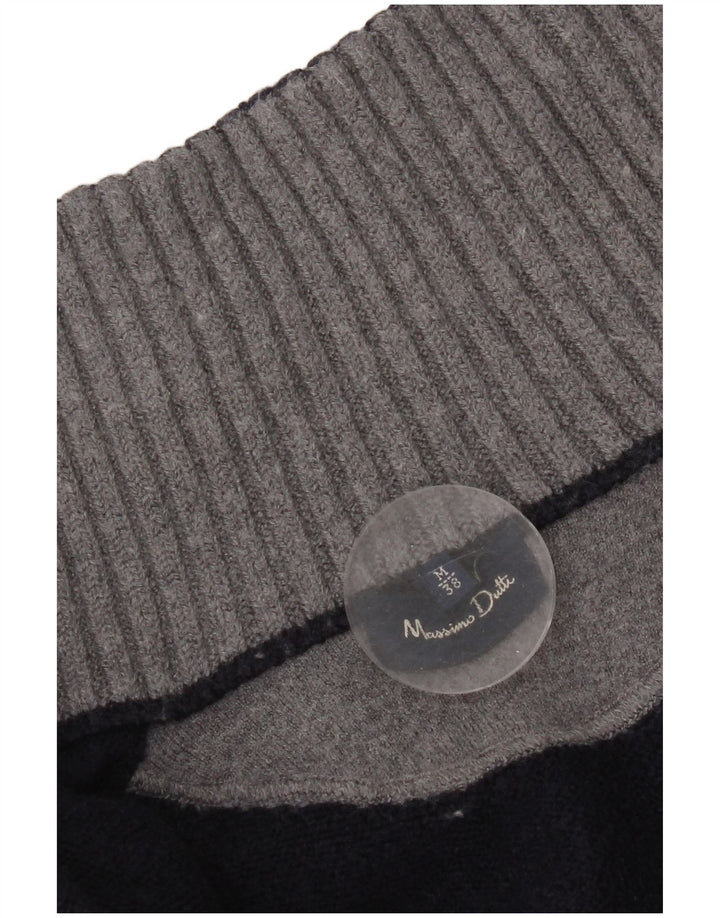 Pulover cardigan Massimo Dutti pentru femei UK 14 Medium Bleumarin