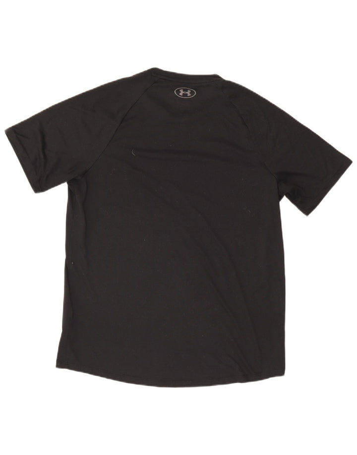 Under Armour Mens T-Shirt Top Medium Black Polyester