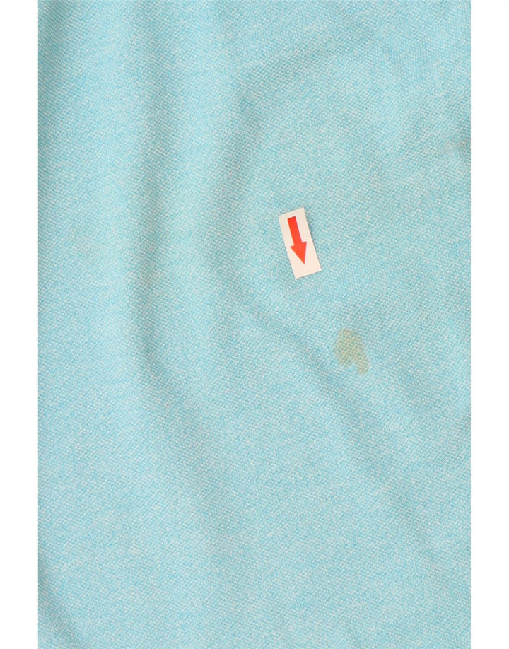 Tricou polo pentru bărbați Lacoste Mărimea 7 2XL Bumbac albastru