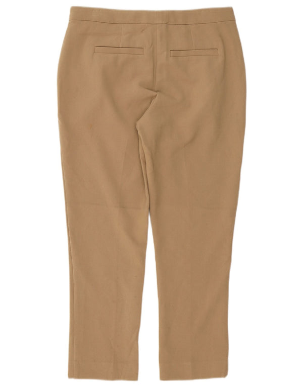 Marks & Spencer Pantaloni Chino Autograph pentru femei UK 10 Small W32 L25 Maro