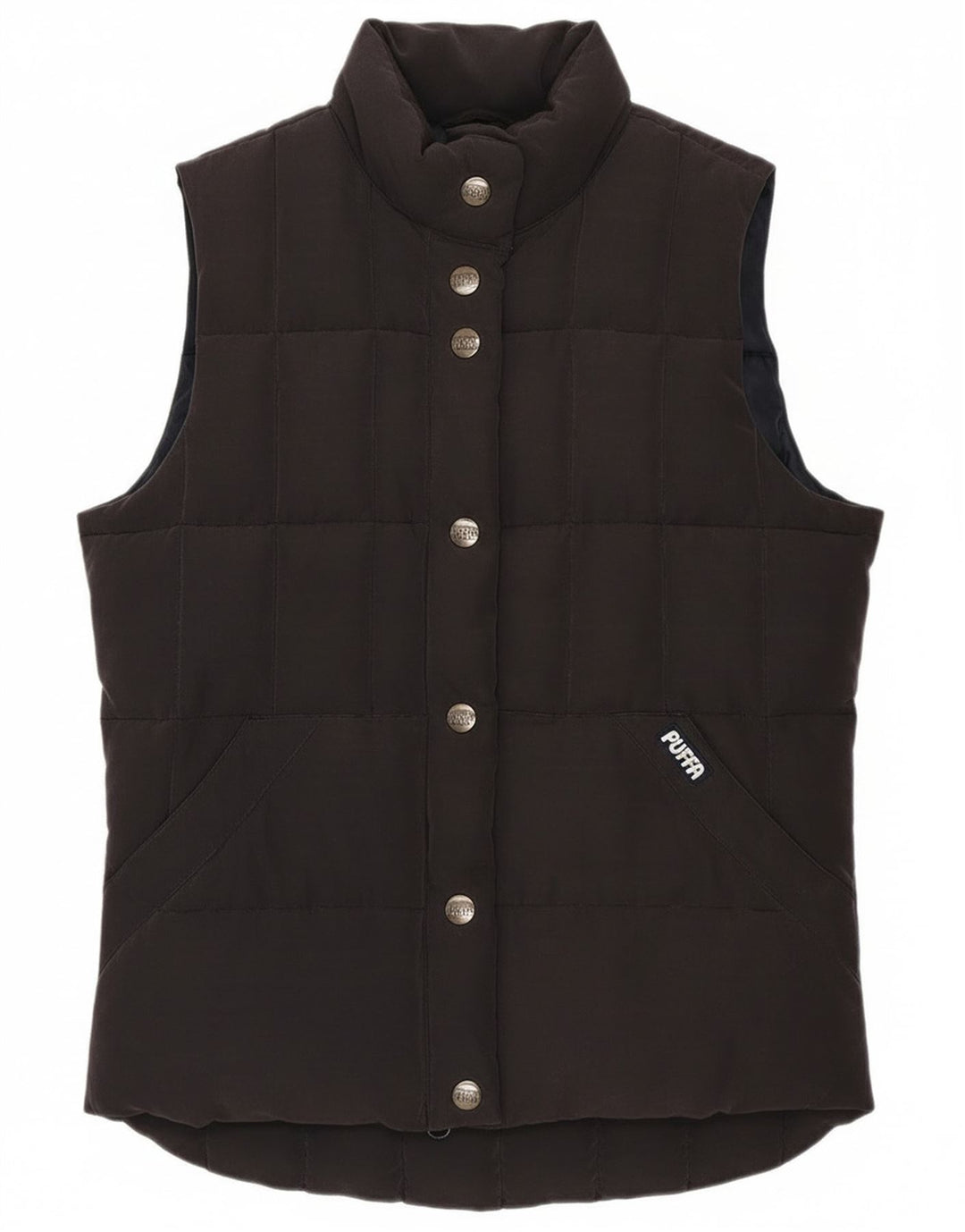 Gilet căptușit pentru femei Puffa UK 6 XS bleumarin poliester