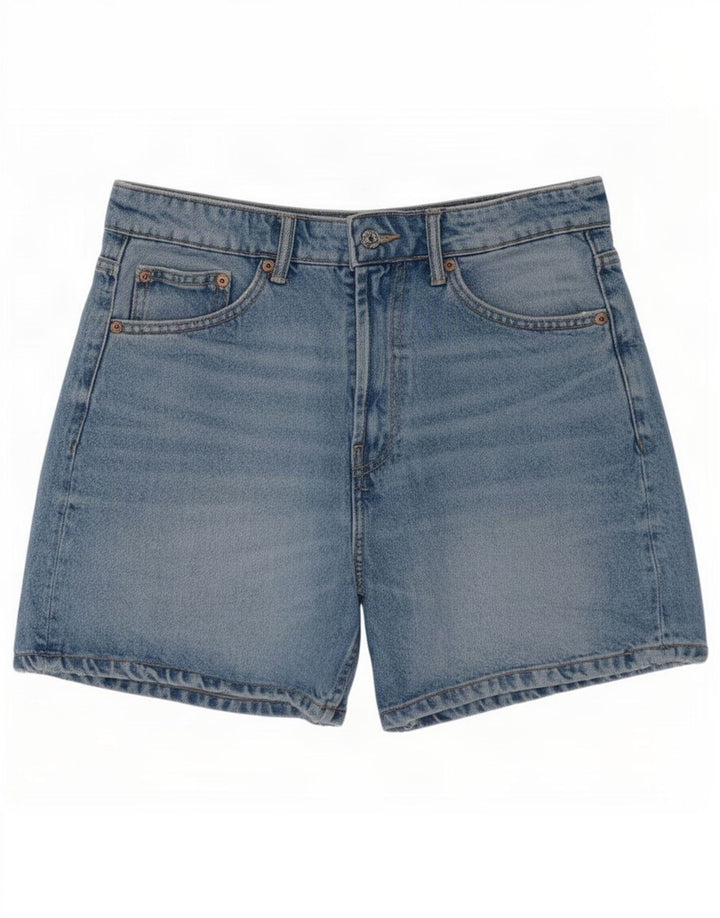 Pantaloni scurți din denim pentru femei Zara EU 38 Small W28 Blue Bumbac
