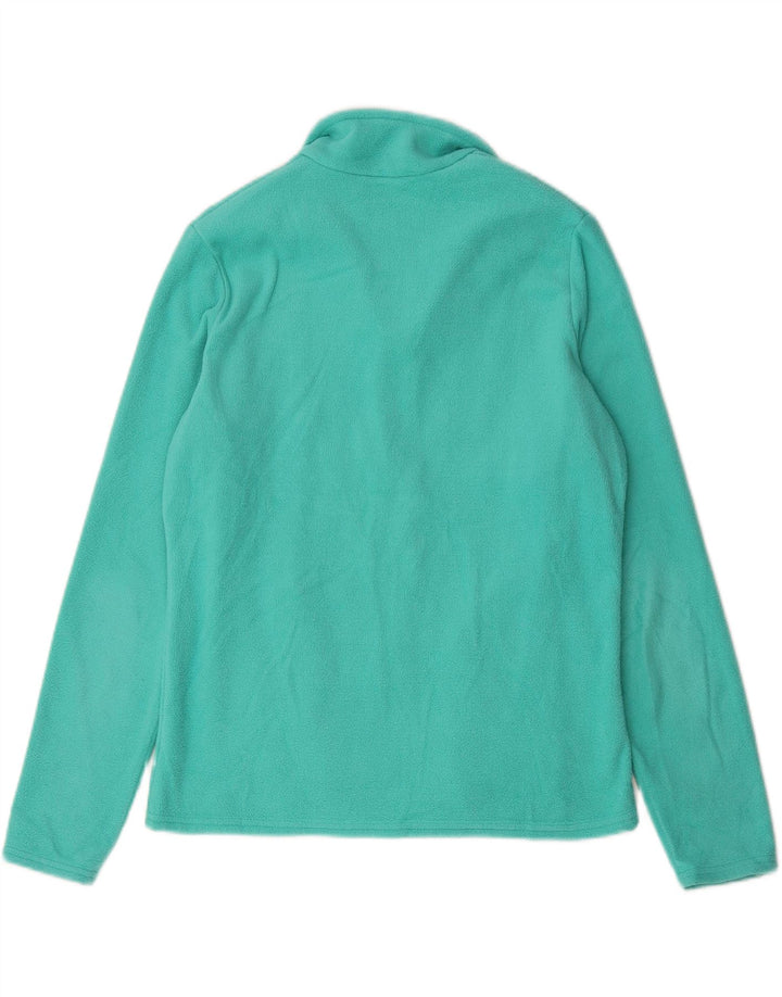 Jachetă fleece pentru femei Marks & Spencer UK 14 Poliester verde mare