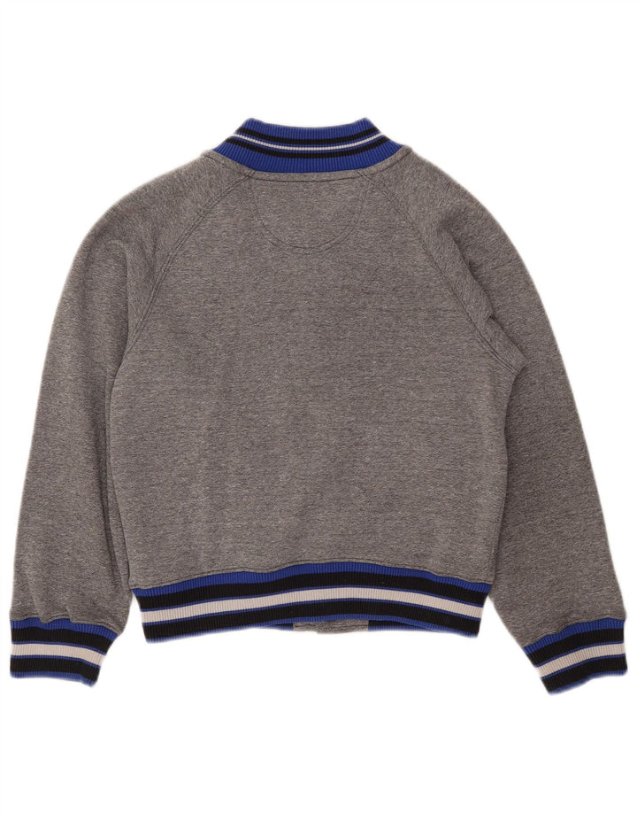 Jachetă pentru băieți CONVERSE All Star Graphic Varsity 10-11 ani, bumbac gri