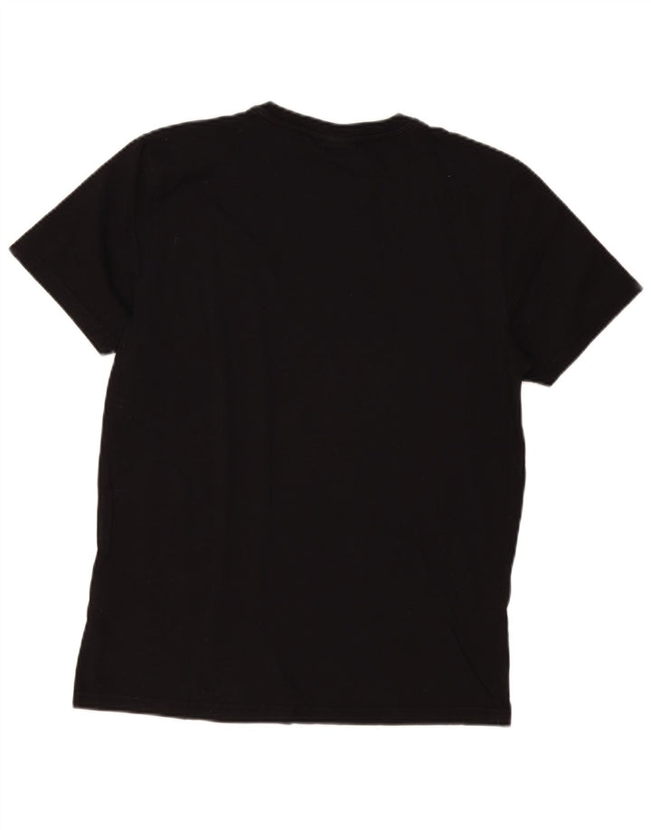 Tricou pentru bărbați Napapijri Top Medium Negru Bumbac