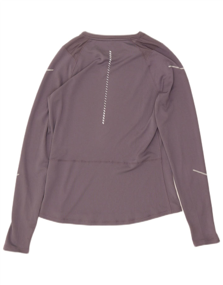 Asics Womens UK 14 Large Purple Poliester Sports