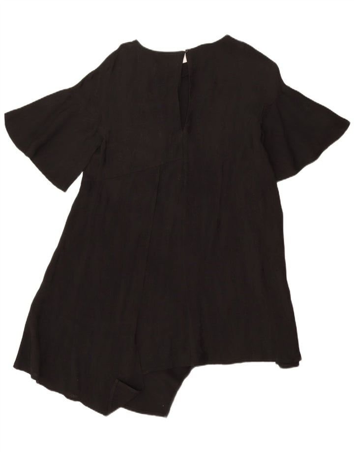 Rochie asimetrică pentru femei French Connection UK 10 Small Black Viscose