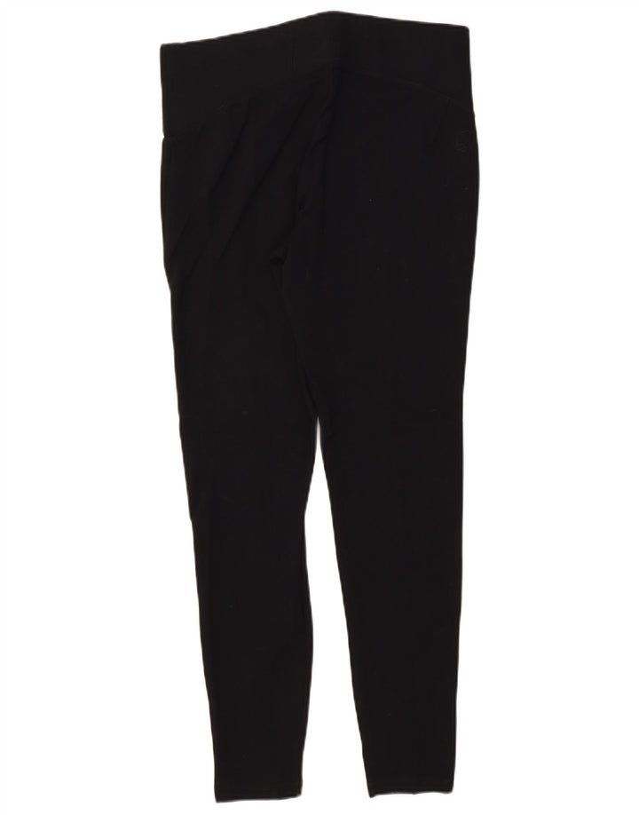 MARKS & SPENCER Leggings pentru femei UK 14 Large Black Viscose