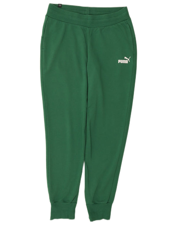Pantaloni de trening Puma pentru femei Joggeri UK 12 Bumbac verde mediu