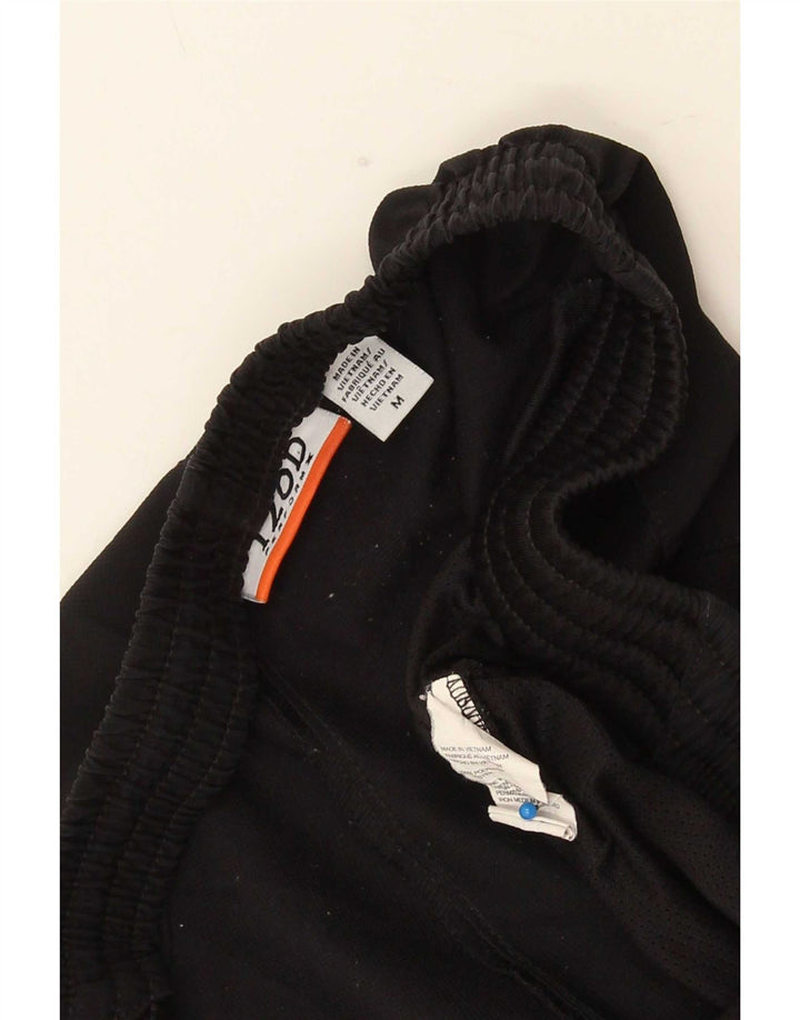 Pantaloni scurți sport Izod pentru bărbați, poliester mediu negru