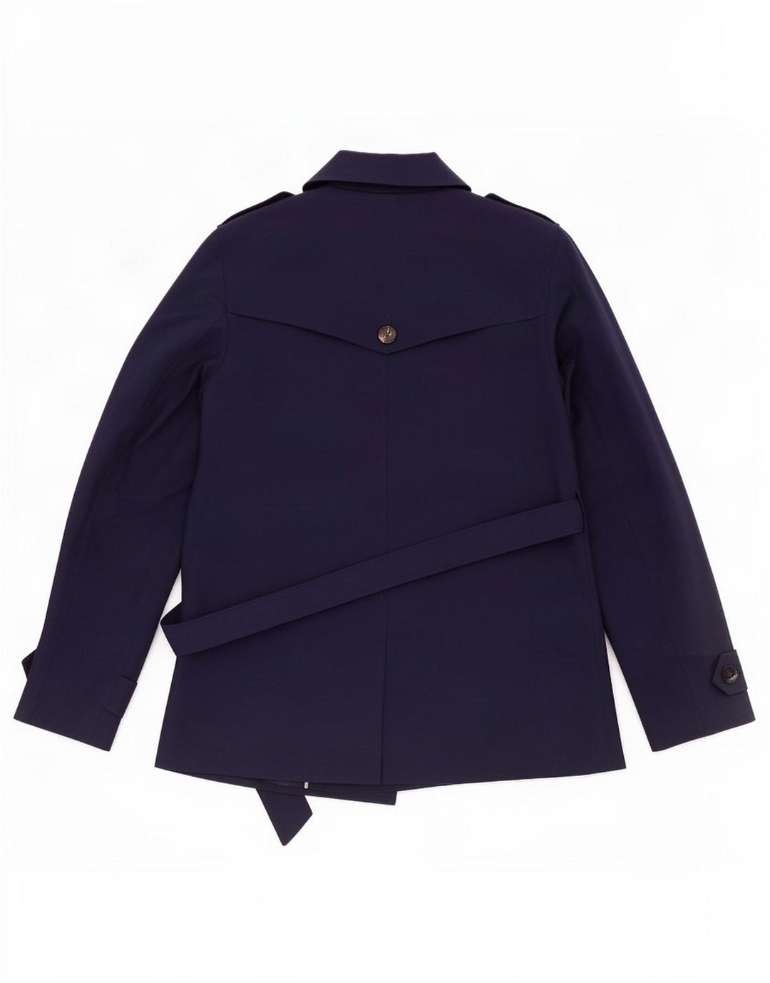 Trenci pentru femei Marks & Spencer UK 12 Poliester mediu bleumarin