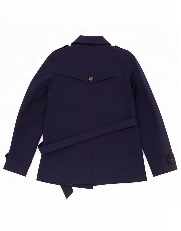 Trenci pentru femei Marks & Spencer UK 12 Poliester mediu bleumarin