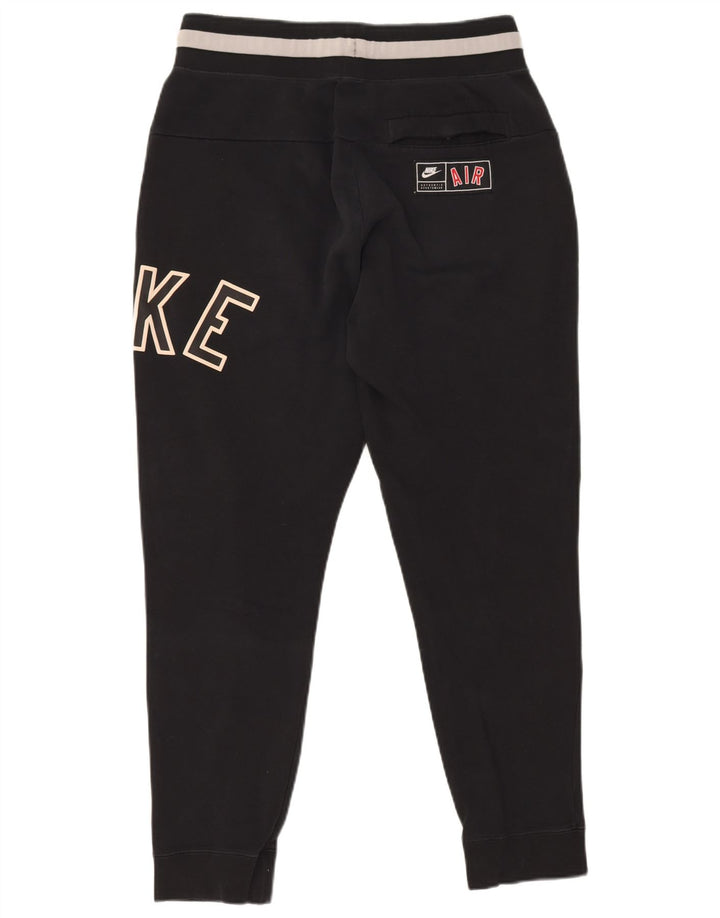 Pantaloni de trening grafic Nike pentru bărbați Pantaloni de jogging, bumbac mediu negru
