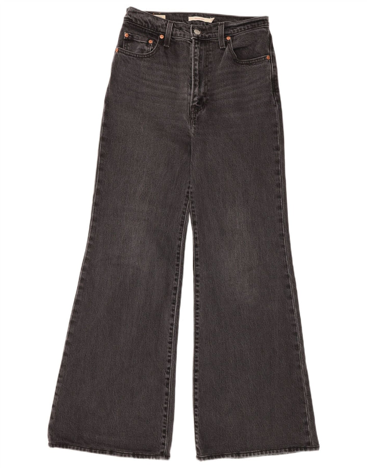 Blugi pentru femei Ribcage cu talie înaltă LEVI'S L26 L32 gri