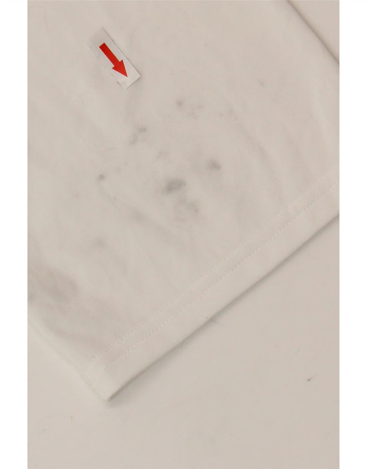 Tricou pentru bărbați UNDER ARMOUR Heat Gear Top mare din poliester alb