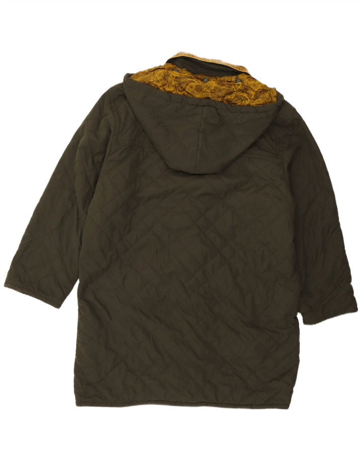 Palton mat matlasat cu glugă pentru bărbați Blue Notes IT 52 XL Poliester verde