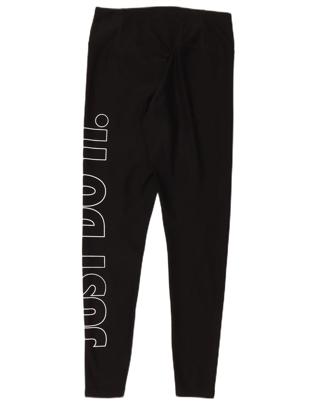 Leggings Nike Dri Fit Graphic pentru femei UK 10 Poliester negru mic