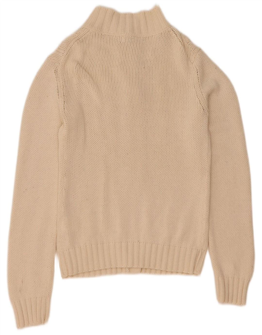 Pulover cardigan North Sails pentru femei UK 12, bumbac alb, mediu