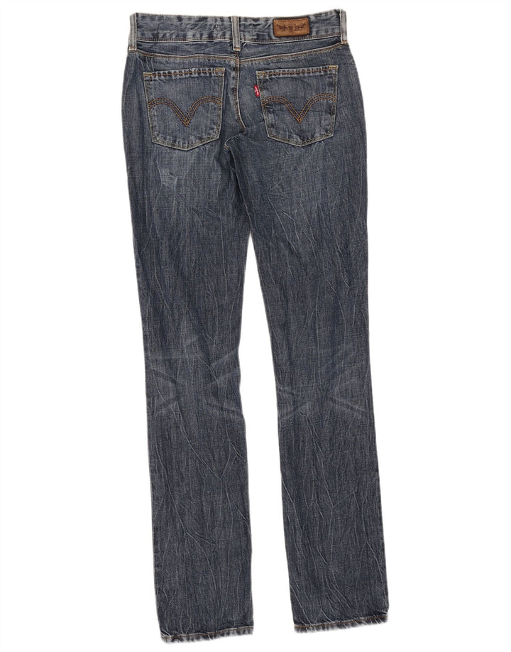 Blugi Levi's 571 Slim pentru femei W27 L34 Bumbac albastru