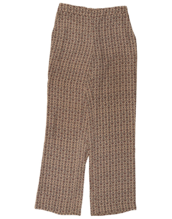 Autograph Pantaloni chino pentru femei UK 12 Medium W28 L32 Pink Geometric