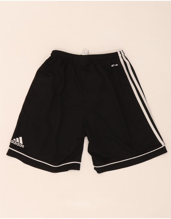 Pantaloni scurți sport adidas Climalite pentru bărbați, poliester negru mic