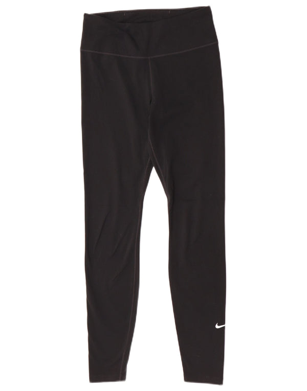 Leggings Dri Fit Nike pentru femei UK 8 Mic, negru, poliester Sport