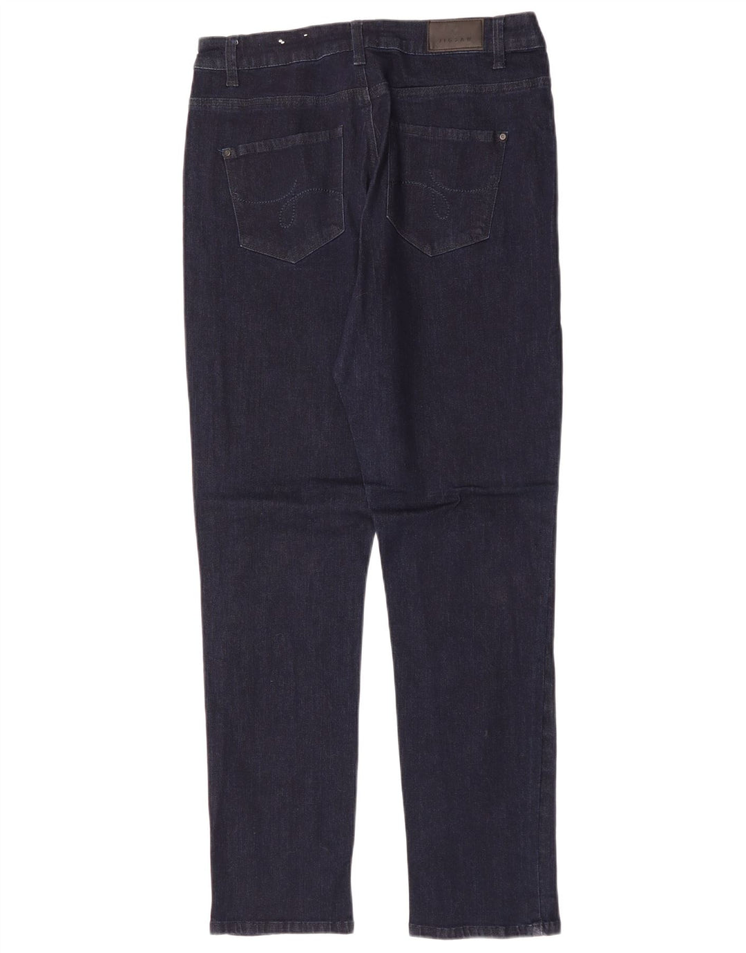 JIGSAW Blugi subțiri pentru femei UK 14 Large W32 L31 Bleumarin