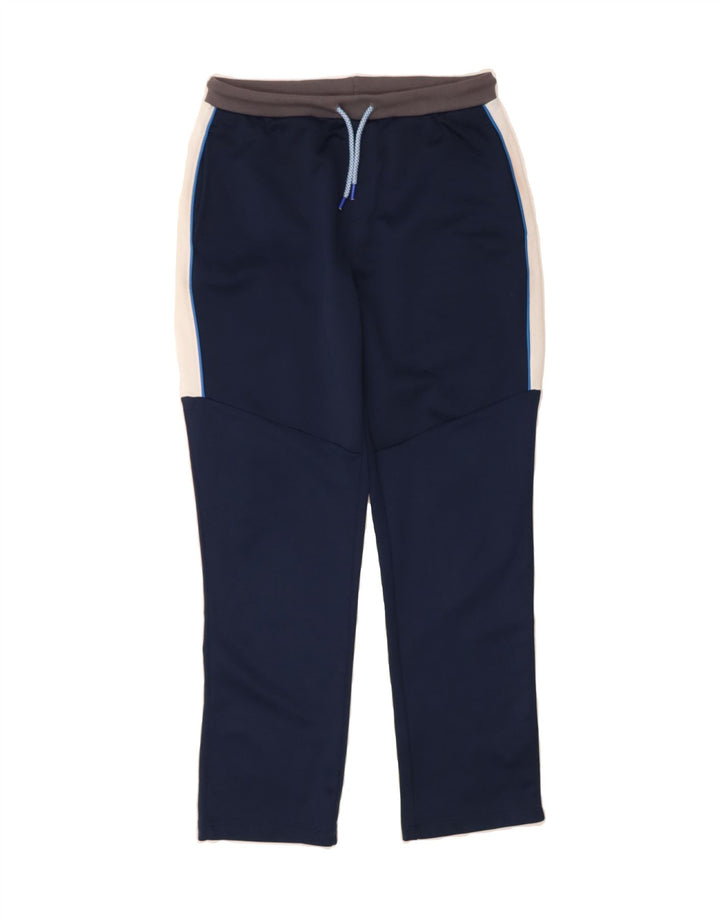 ARENA Mens Tracksuit Trousers Small  Navy Blue Colourblock Polyester Vintage Arena and Second-Hand Arena from Messina Hembry 