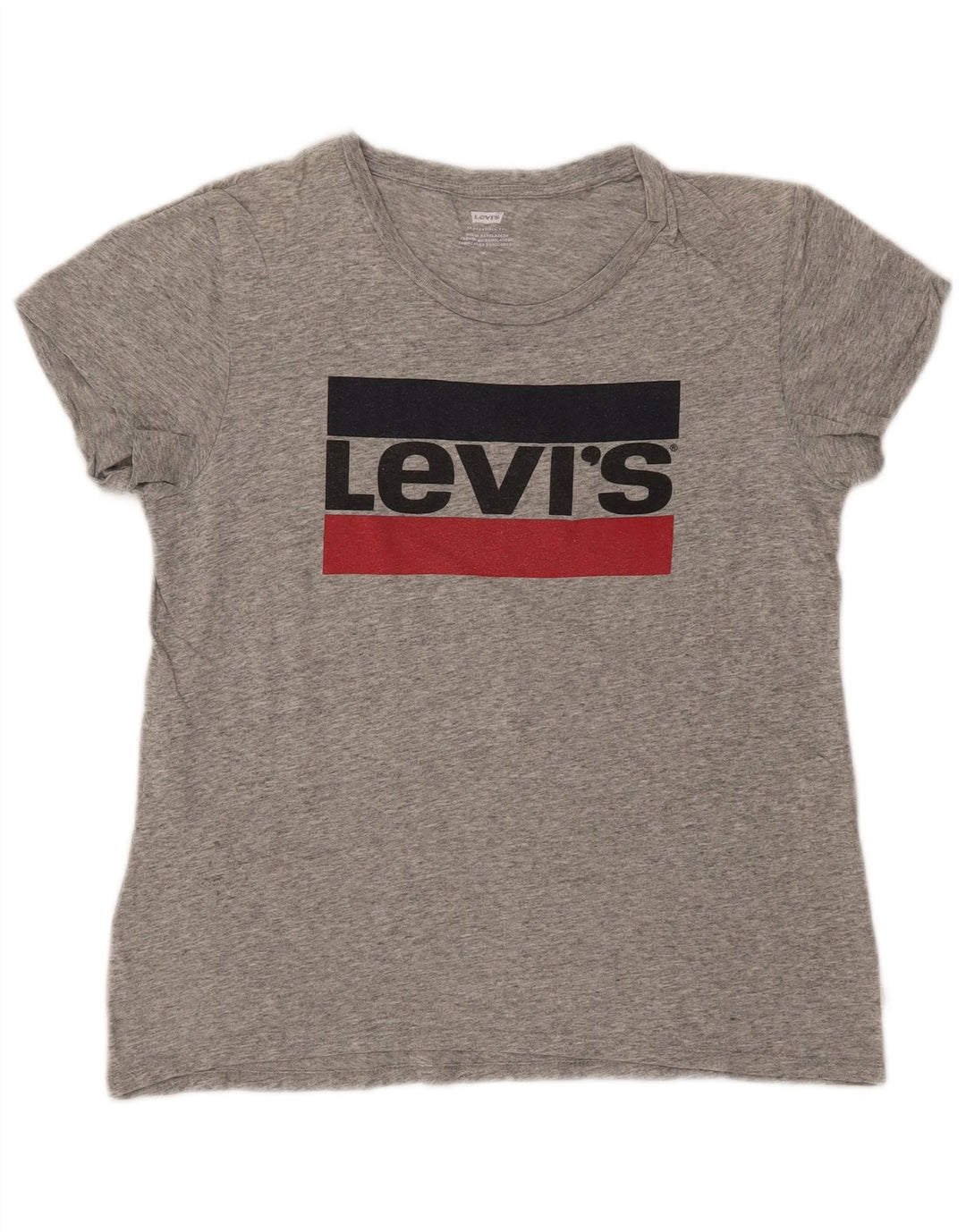 Tricou grafic LEVI'S pentru femei Top UK 12 Medium Gri Pete