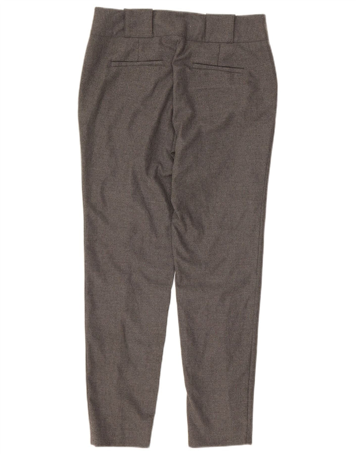 ZARA Womens Slim Suit Trousers Medium W32 L28 Grey Polyester