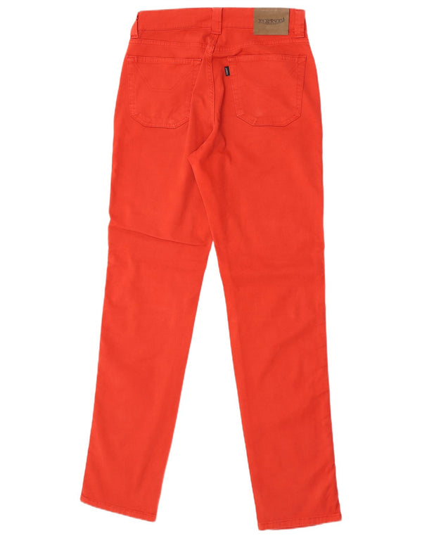 Jeckerson Womens Slim Jeans W30 L32 Red Cotton