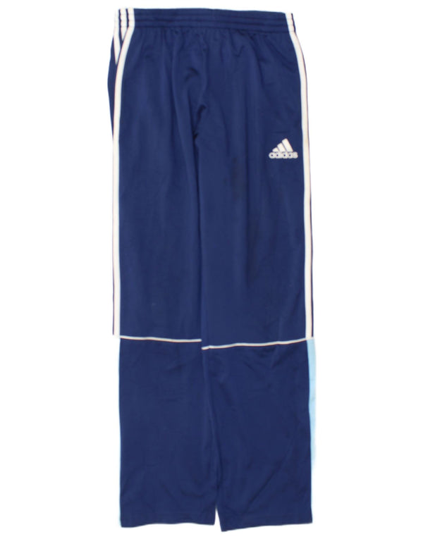Adidas Mens Tracksuit Trousers UK 38/40 Medium Blue Polyester