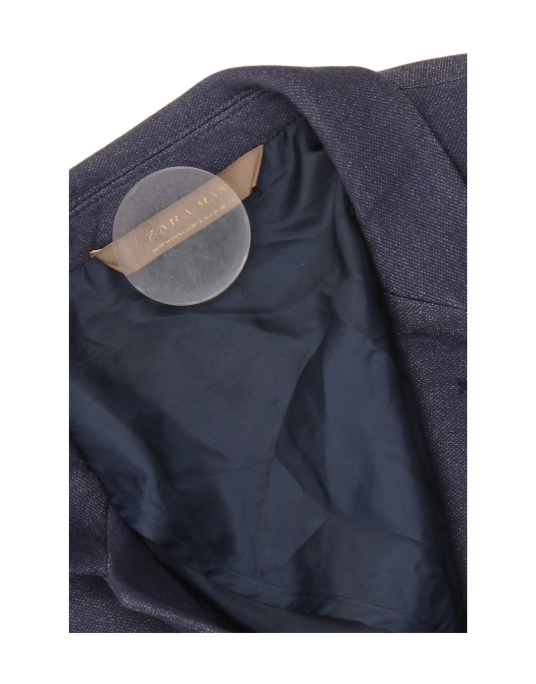 Blazer pentru bărbați Zara cu 2 nasturi EU 56 XL Bleumarin