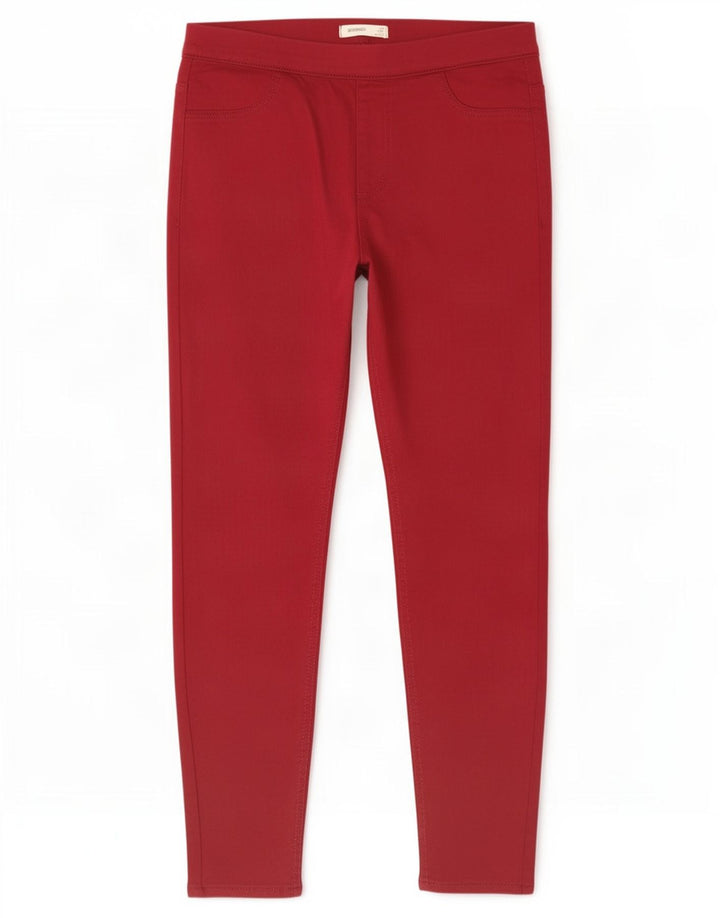 Blugi jegging pentru femei Marks & Spencer UK 12 Medium W30 L26 Bumbac roșu
