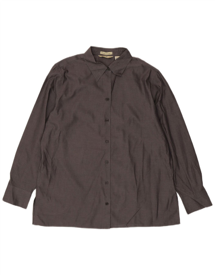 Cămașă pentru femei EDDIE BAUER UK 18 XL bumbac gri