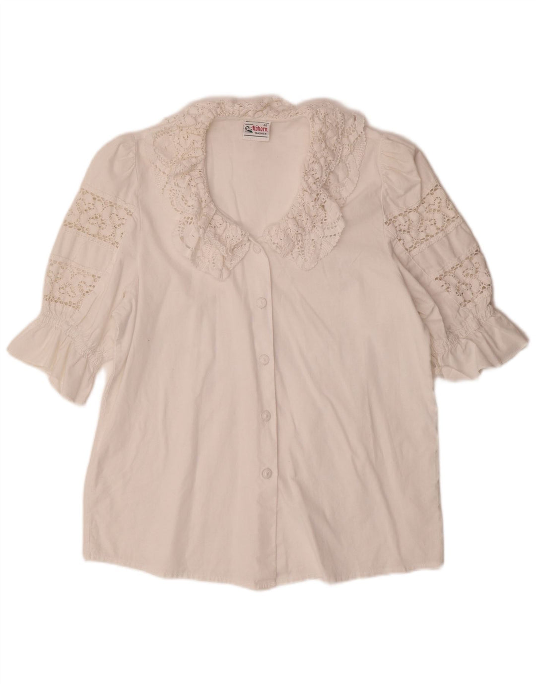 Bluză cămașă pentru femei ALPHORN IT 40 Medium White