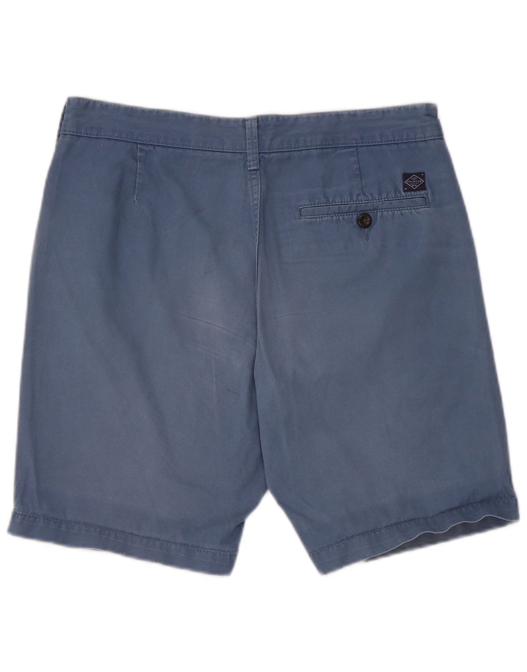 Pantaloni scurți chino pentru bărbați Marks & Spencer W30, mediu, bleumarin, bumbac