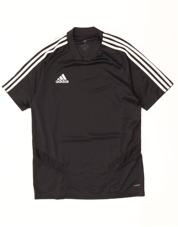 Tricou Adidas Climacool pentru bărbați Top mic poliester negru