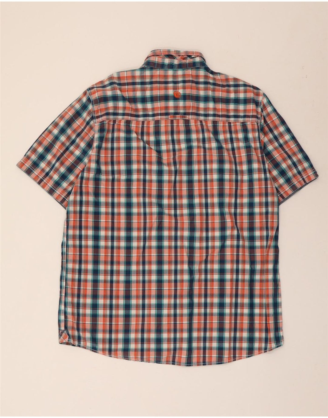 Cămașă cu mânecă scurtă pentru bărbați FAT FACE, bumbac multicolor, cu mâneci scurte