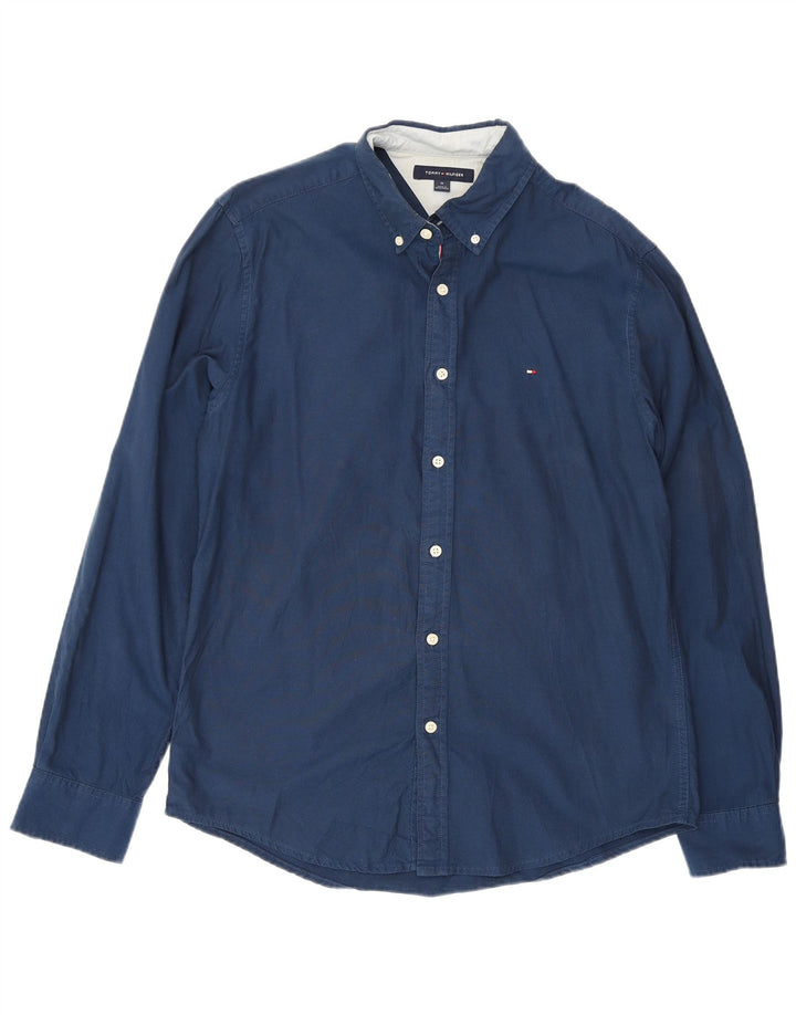 Cămașă Tommy Hilfiger Bărbați Mediu Bleumarin