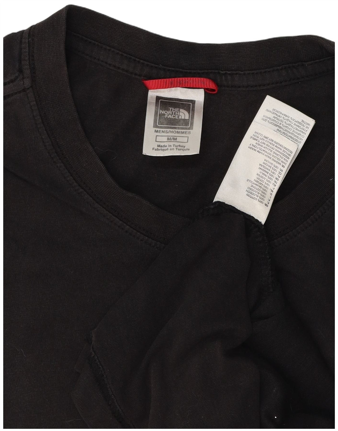 Tricou grafic pentru bărbați The North Face Top Medium Black Bumbac