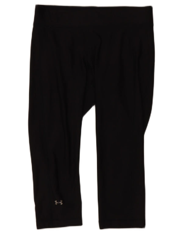 Leggings Capri Under Armour pentru femei Heat Gear UK 14 Large Black