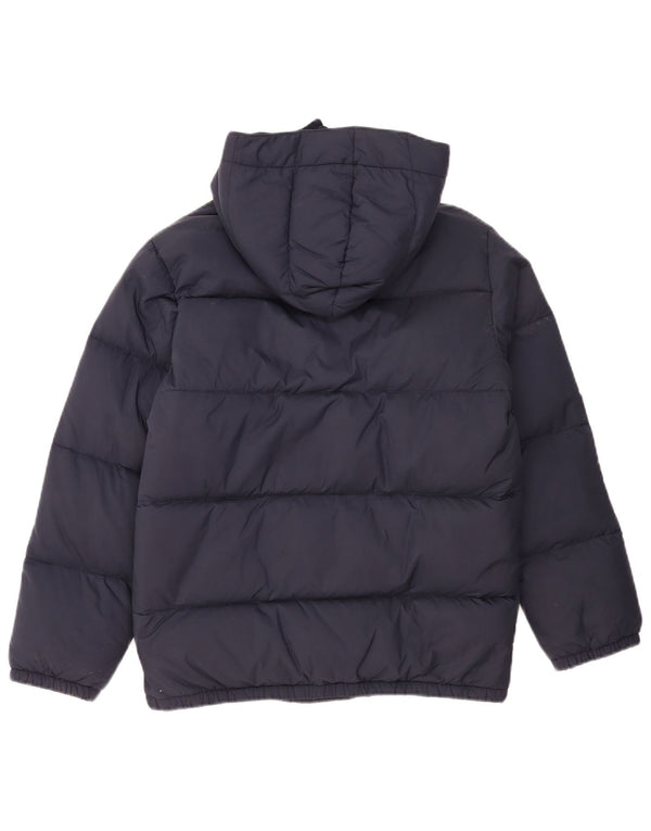Jachetă căptușită cu glugă Polo Ralph Lauren pentru băieți 13-14 ani poliester bleumarin